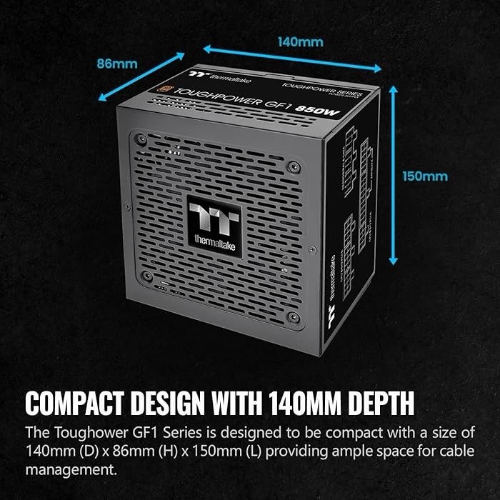 Thermaltake Toughpower GF1 850W Power Supply