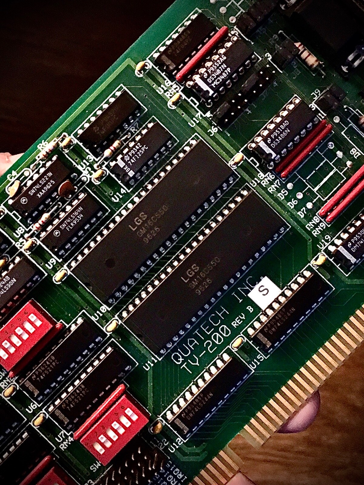 QUATECH—# TV-200—Dual 9-Pin Serial Ports—PCI Serial Controller Card