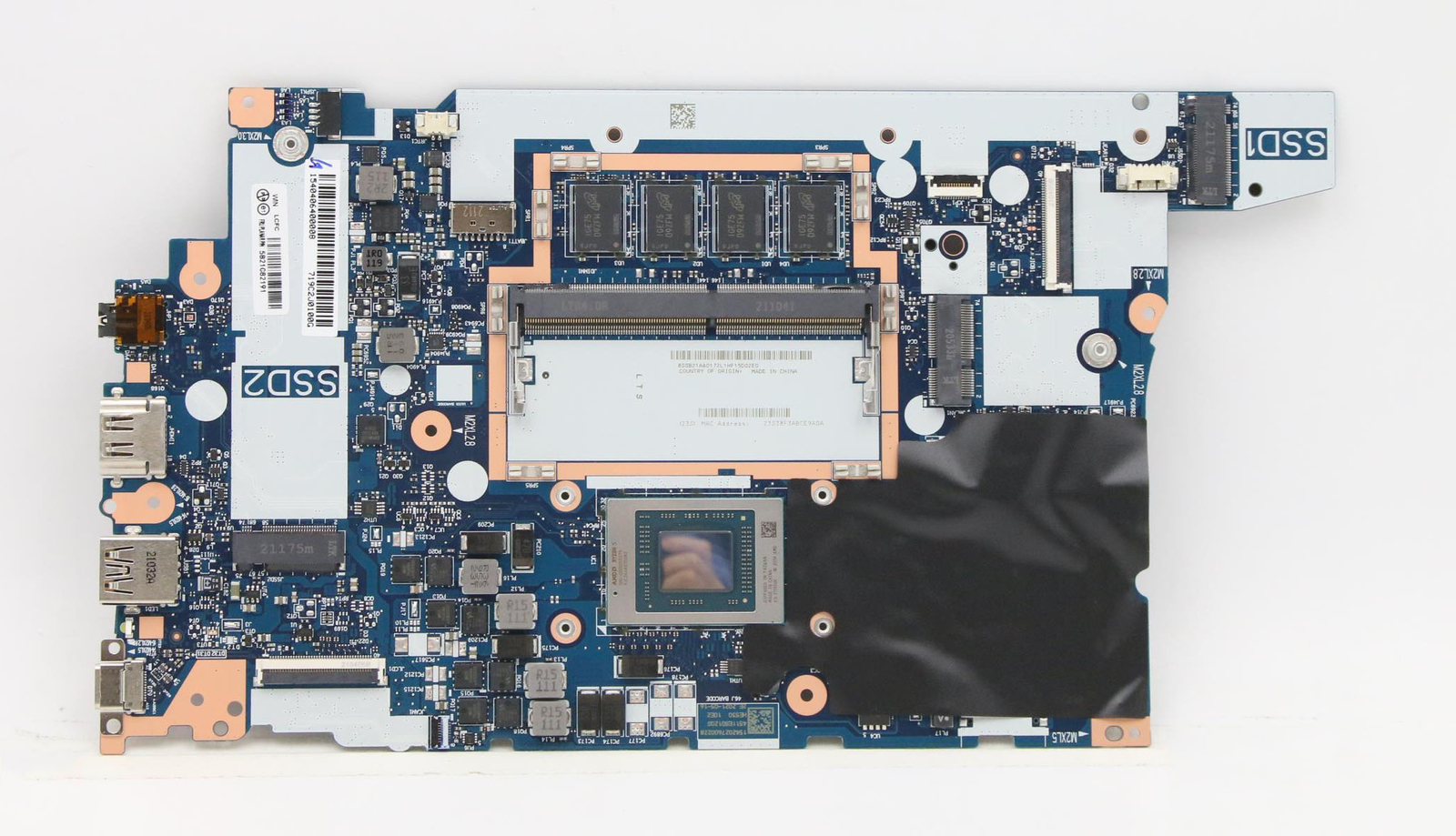 5B21C82191 Lenovo ThinkPad E15 3 Motherboard Mainboard UMA AMD Ryzen 5 5500U 8GB