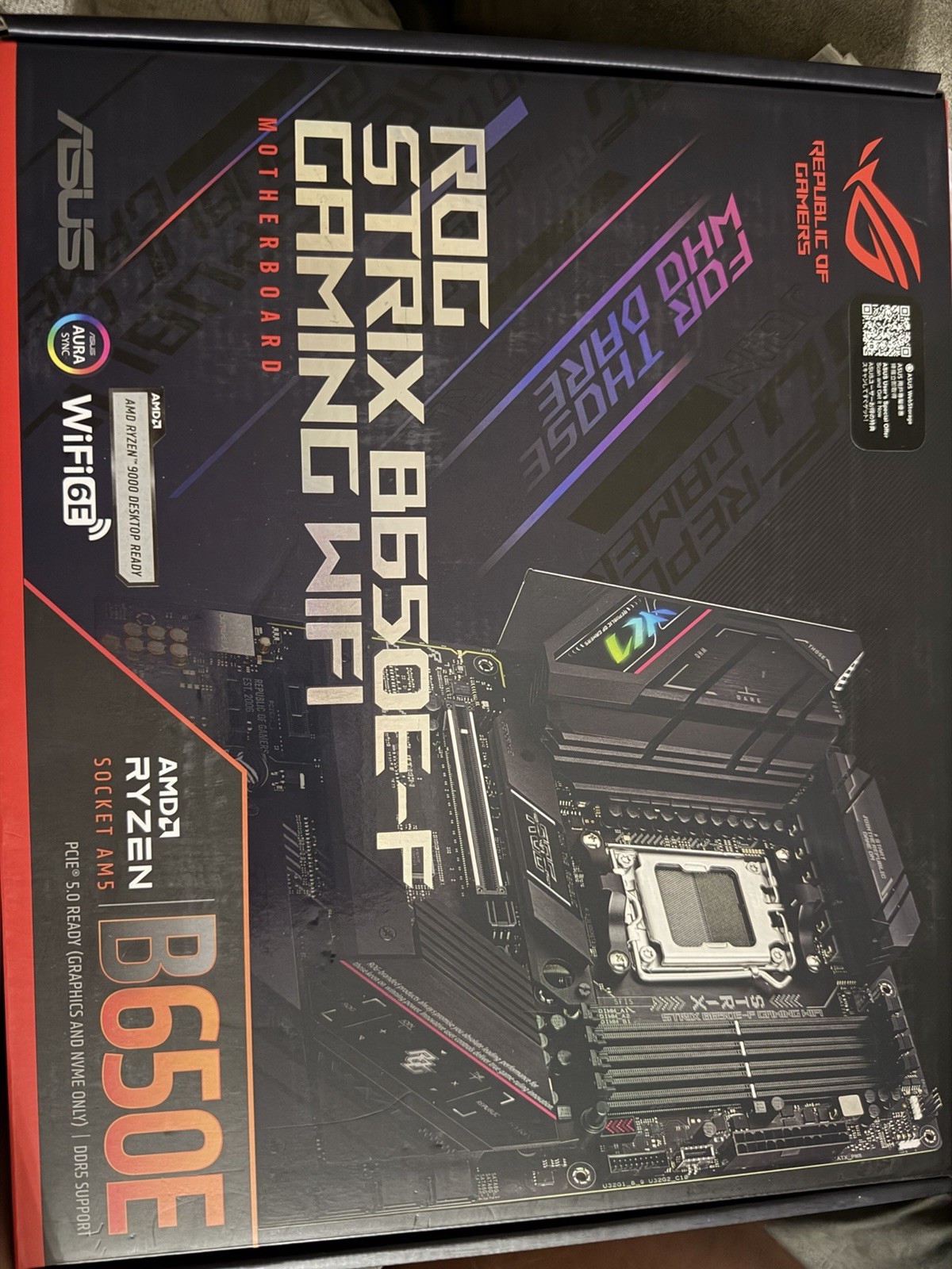 RGO Strix B650-F Gaming WiFi Motherboard AMD B650 E