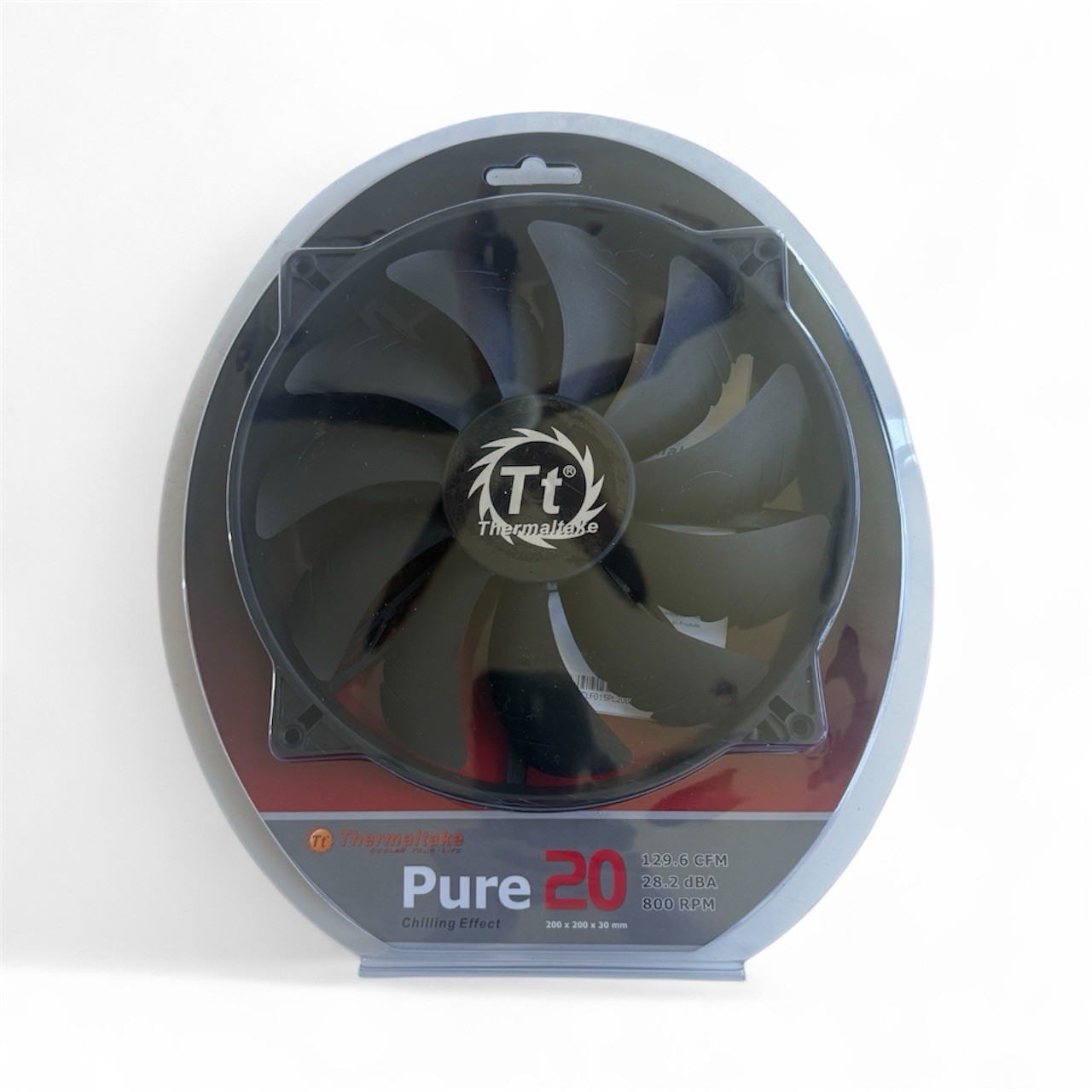 Thermaltake Pure 20 Computer Case Fan 200mm Black NEW