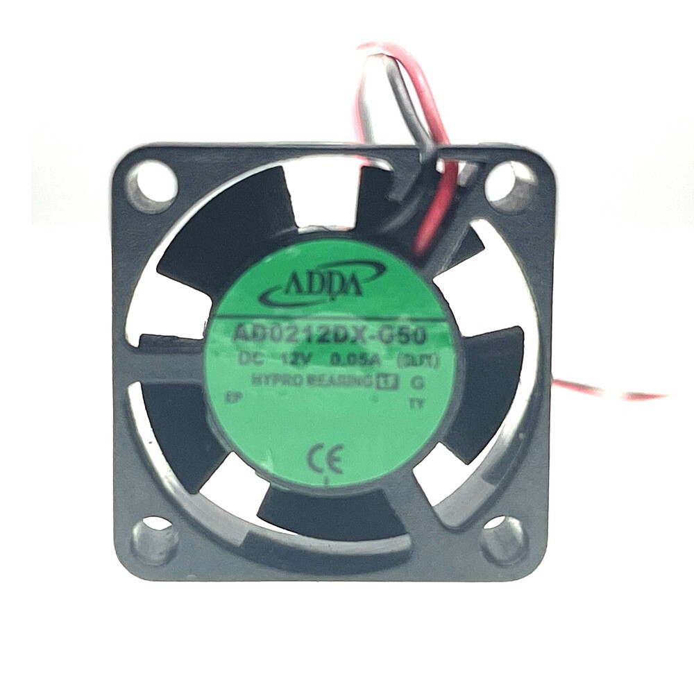 ADDA AD0212DX-G50 Ultra-Quiet Micro Cooling Fan 25mm 12V 0.05A, Hypro Bearing