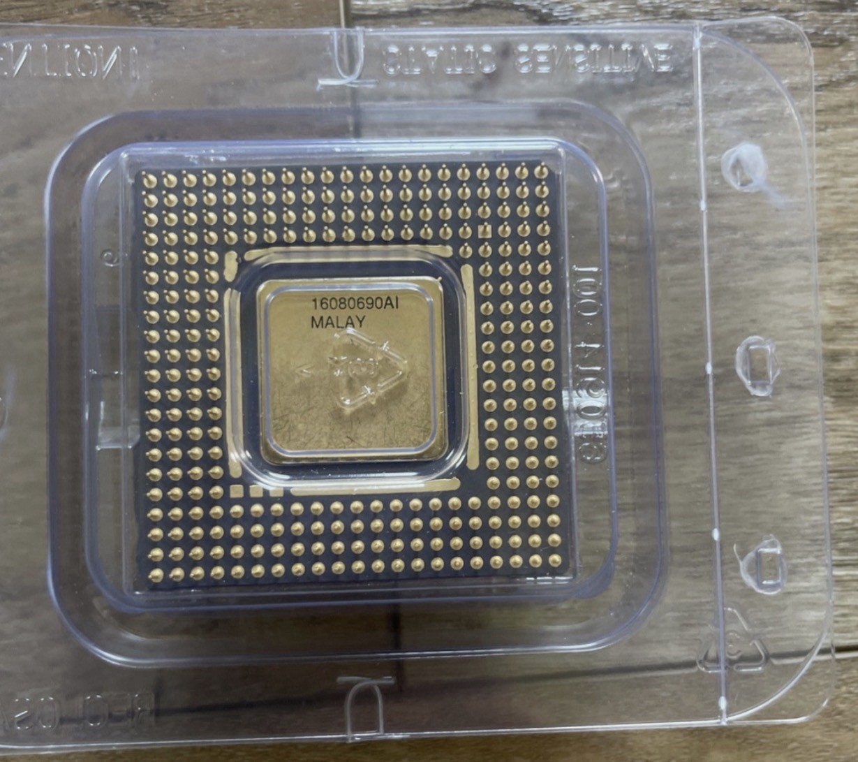 BOX INTEL PENTIUM 133 OVERDRIVE CPU UPGRADE podp5v133 SU082 socket 4 273 pins