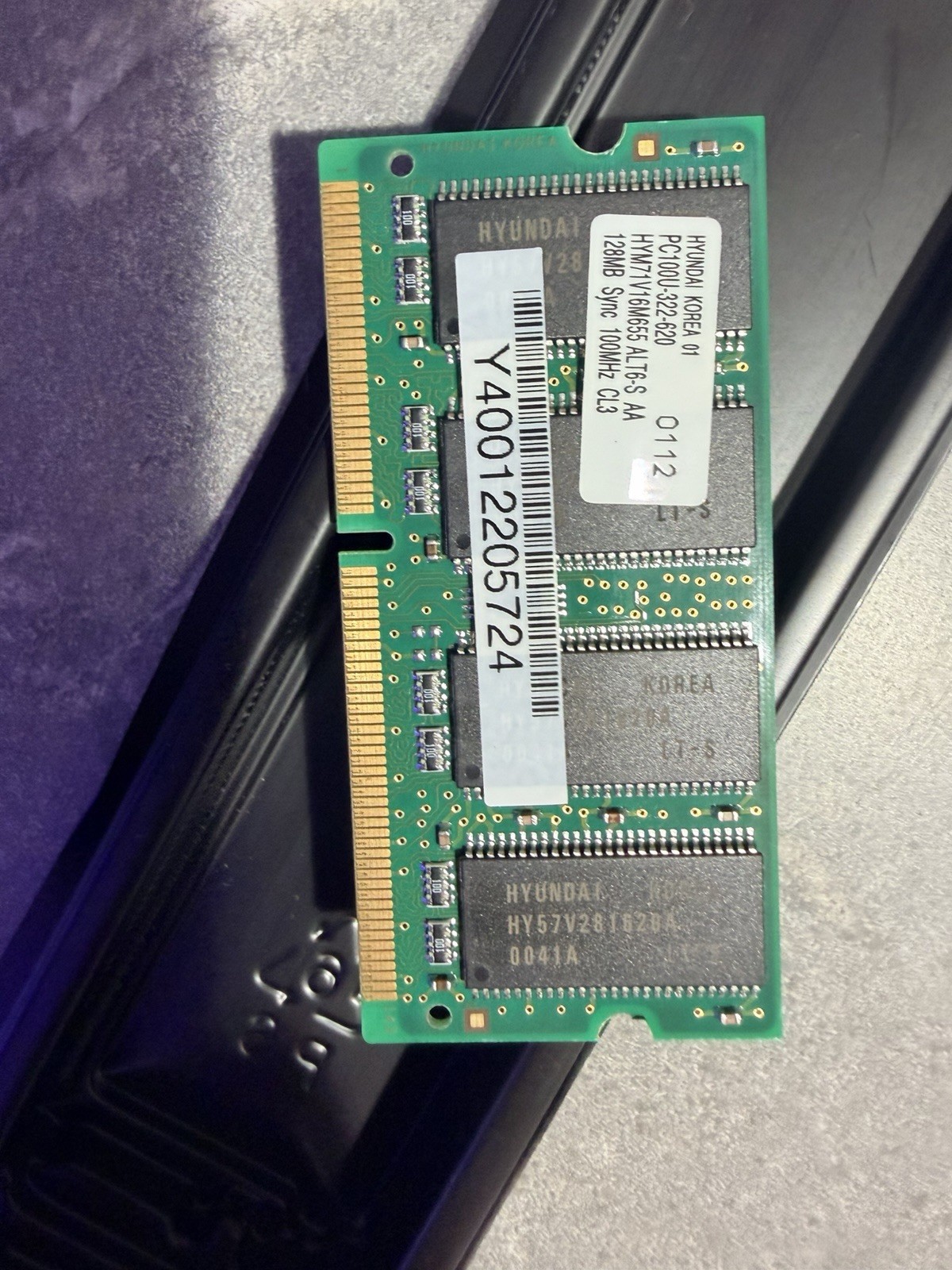 128MB PC100 Memory for Apple G3 G4 iMac iBook PowerBook 144 pin SODIMM