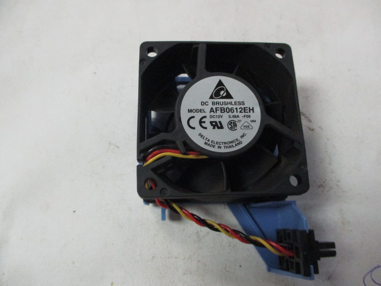 Delta Electronics Inc AFB0612EH 12 volts, 0.48 amps DC Brushless Fans w/Bracket