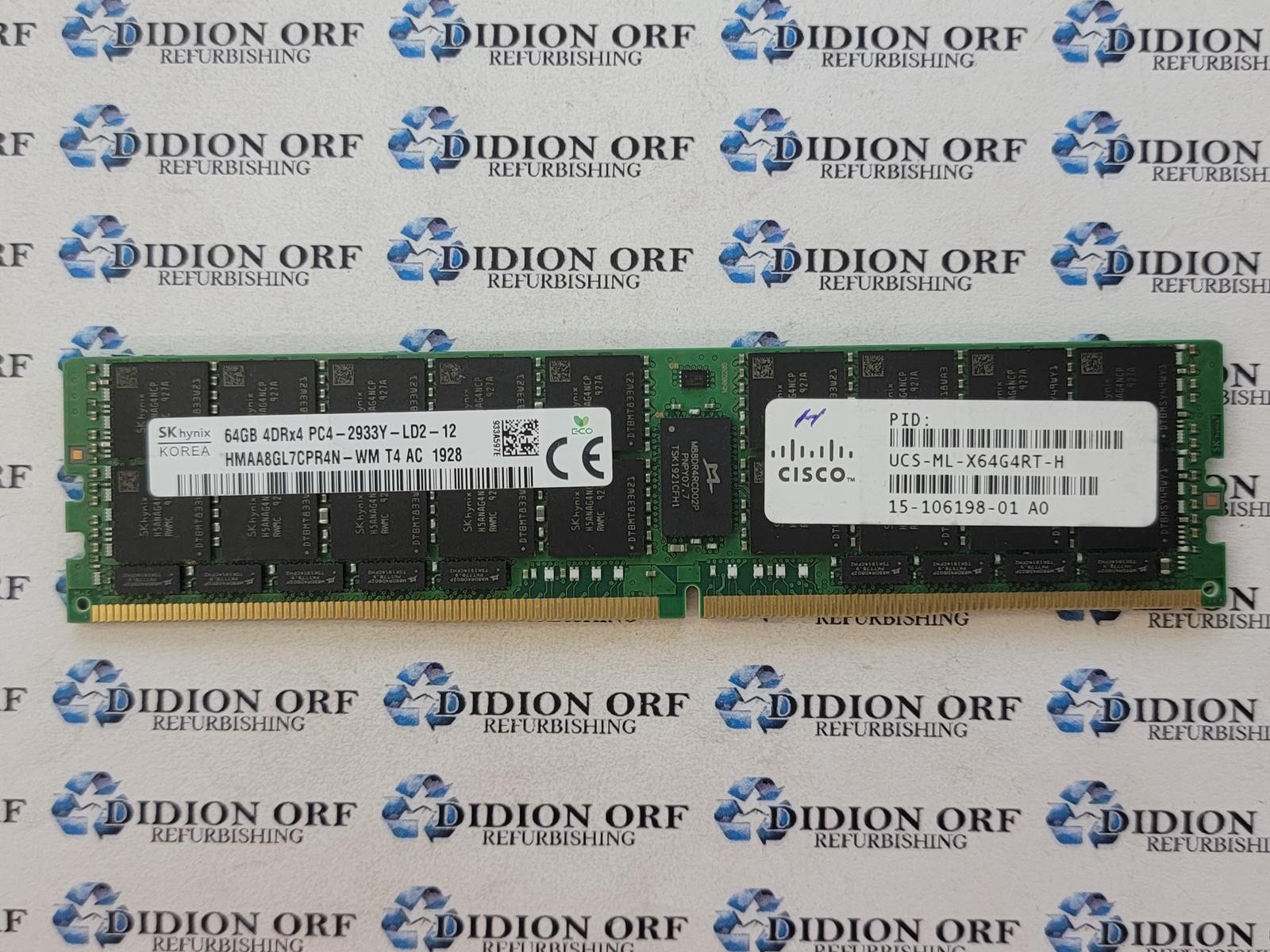 SK HYNIX 64 GB DDR4 REG SERVER RAM PC4-2933Y HMAA8GL7CPR4N-WM, SKU 18244