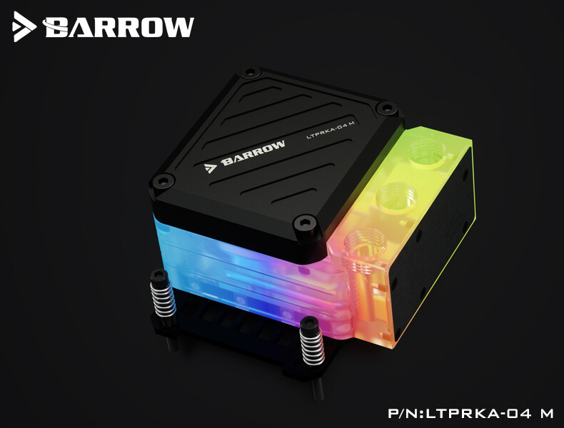 Barrow CPU Water Block Integrated Pump Reservoir for AMD AM4 AM5 Ryzen 9 7 5 3