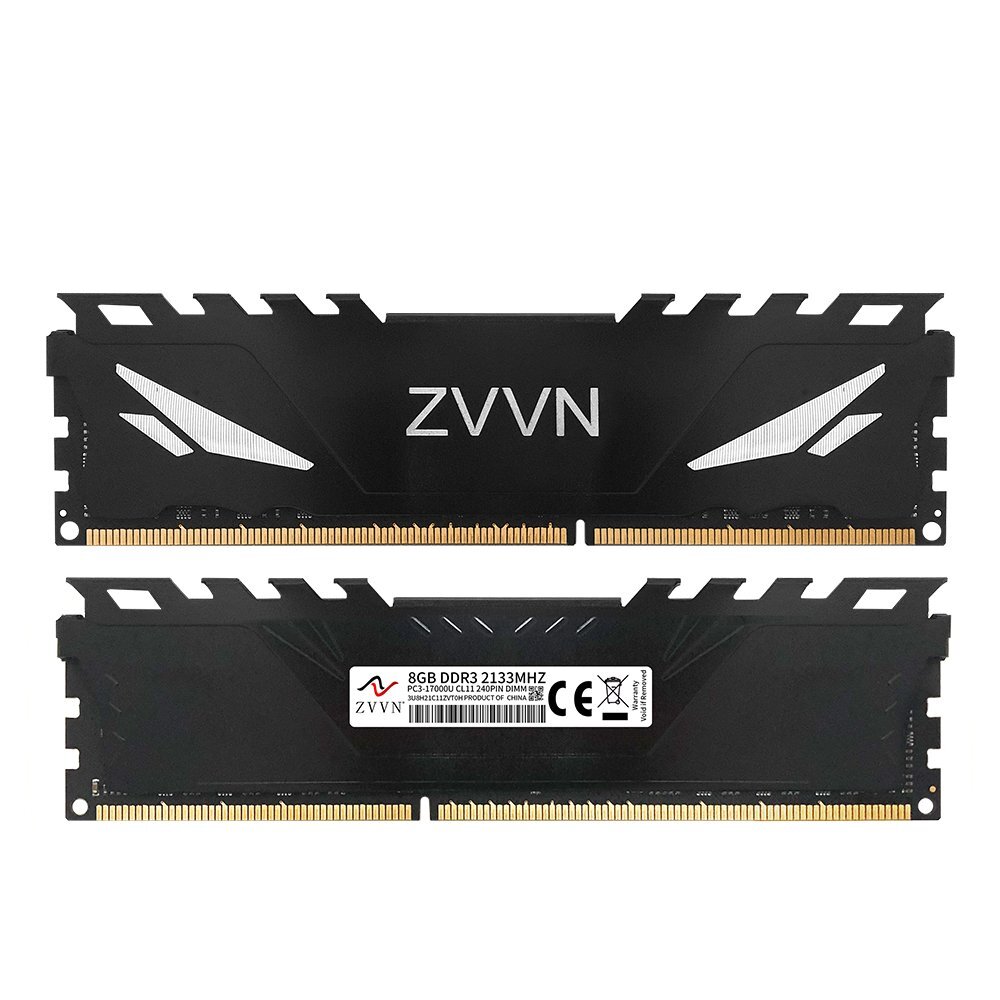 32GB 4x 8GB DDR3 2133MHz OC PC3-17000 240Pin DIMM Desktop Memory RAM ZVVN Black