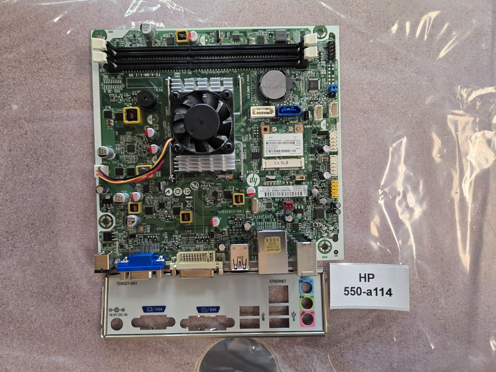 HP 767104-001 Pavilion 550-A114 A8-6410 2 GHz DDR3 Desktop Motherboard