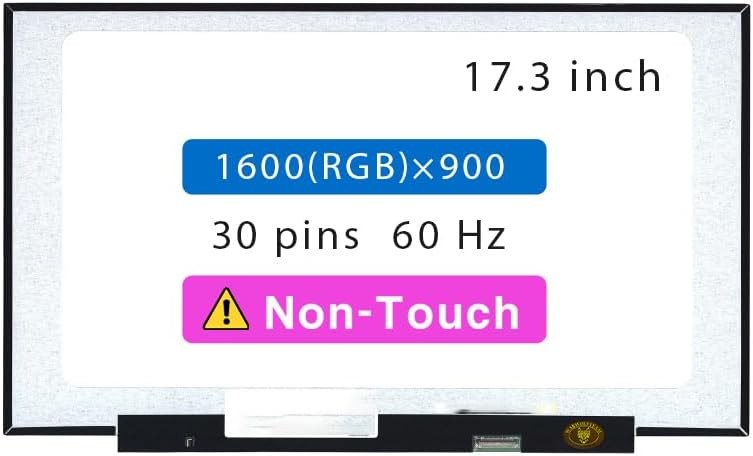 17.3″ LCD Screen for Lenovo Ideapad 3 17ABA7 Model 82RQ HD+Non-Touch Display