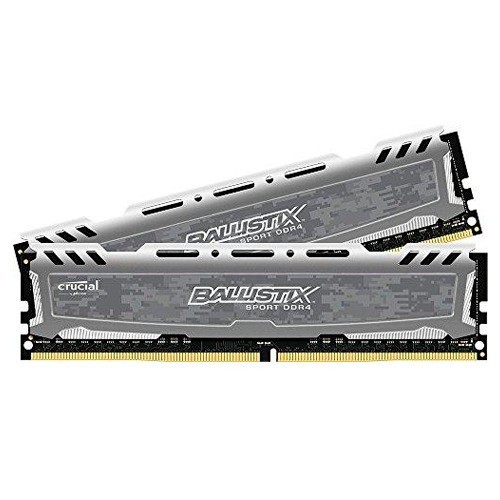 Ballistix by Micron Sport 16Gb (2 x 8GB) DDR4-2666MHz BLS16G4D26BFSB.16FBR