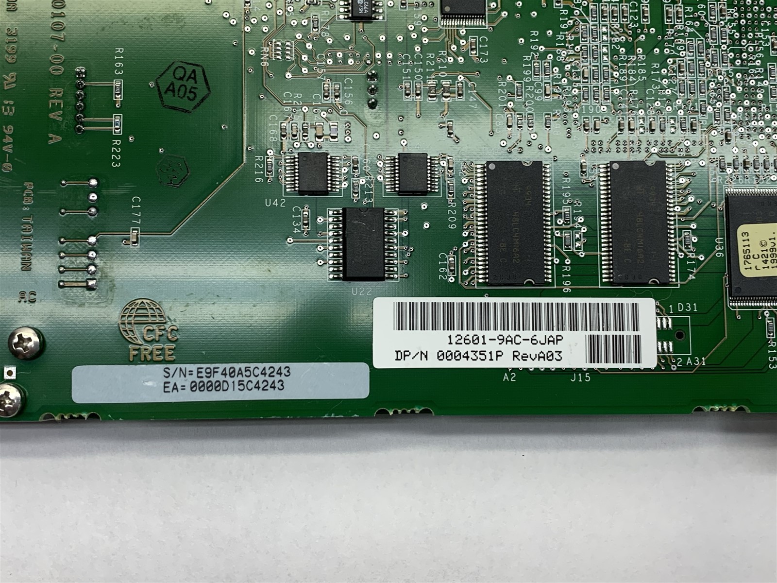 Dell 0004341P SCSI RAID Controller Card PERC2/QC Adaptec AIC-7897N AAC-9000MD