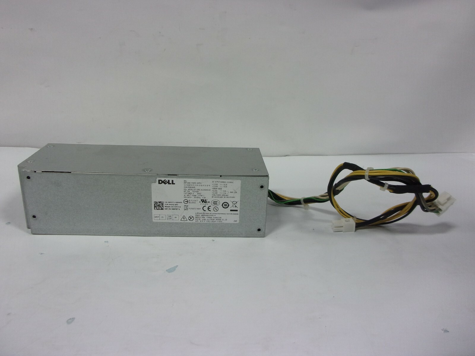 Dell Optiplex Mini Tower 240W PSU 3050 5050 7050 MT J61WF DK87P F484X DW3M7 HT04