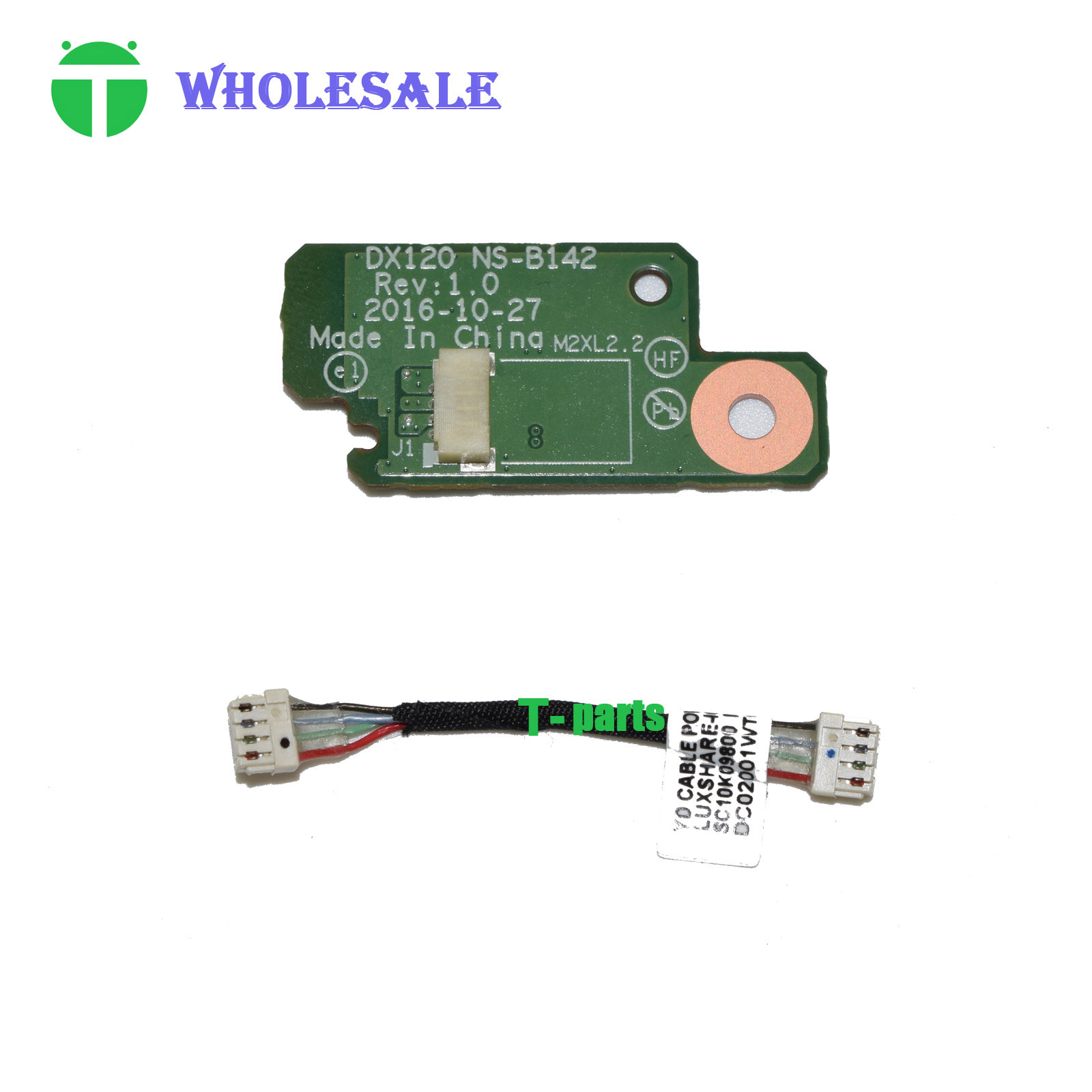 NS-B142 New for Lenovo Thinkpad X1 Carbon Gen 5th 2017 Power Button Board cable