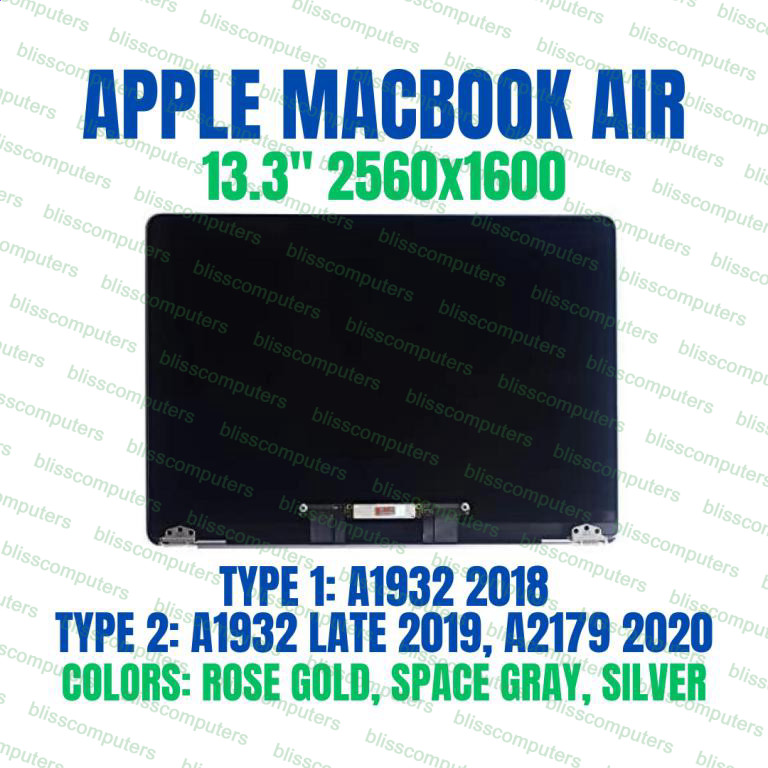 661-09733 Apple Macbook Air 13.3″ A1932 Late 2018 Space Grey LCD Assembly