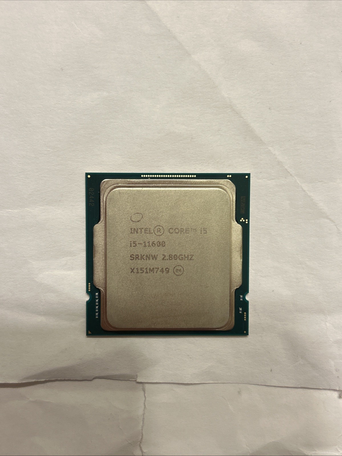 11th Gen Intel Core i5-11600 CPU SRKNW 2.80GHz 6-Core LGA1200 Desktop Processor