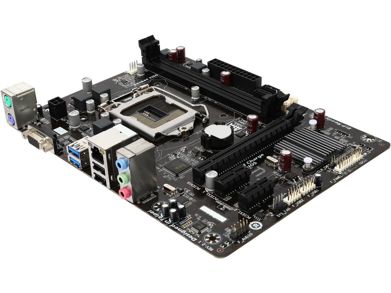 GIGABYTE GA-H81M-S1 LGA 1150 Intel H81 DDR3 Micro ATX Intel Motherboard