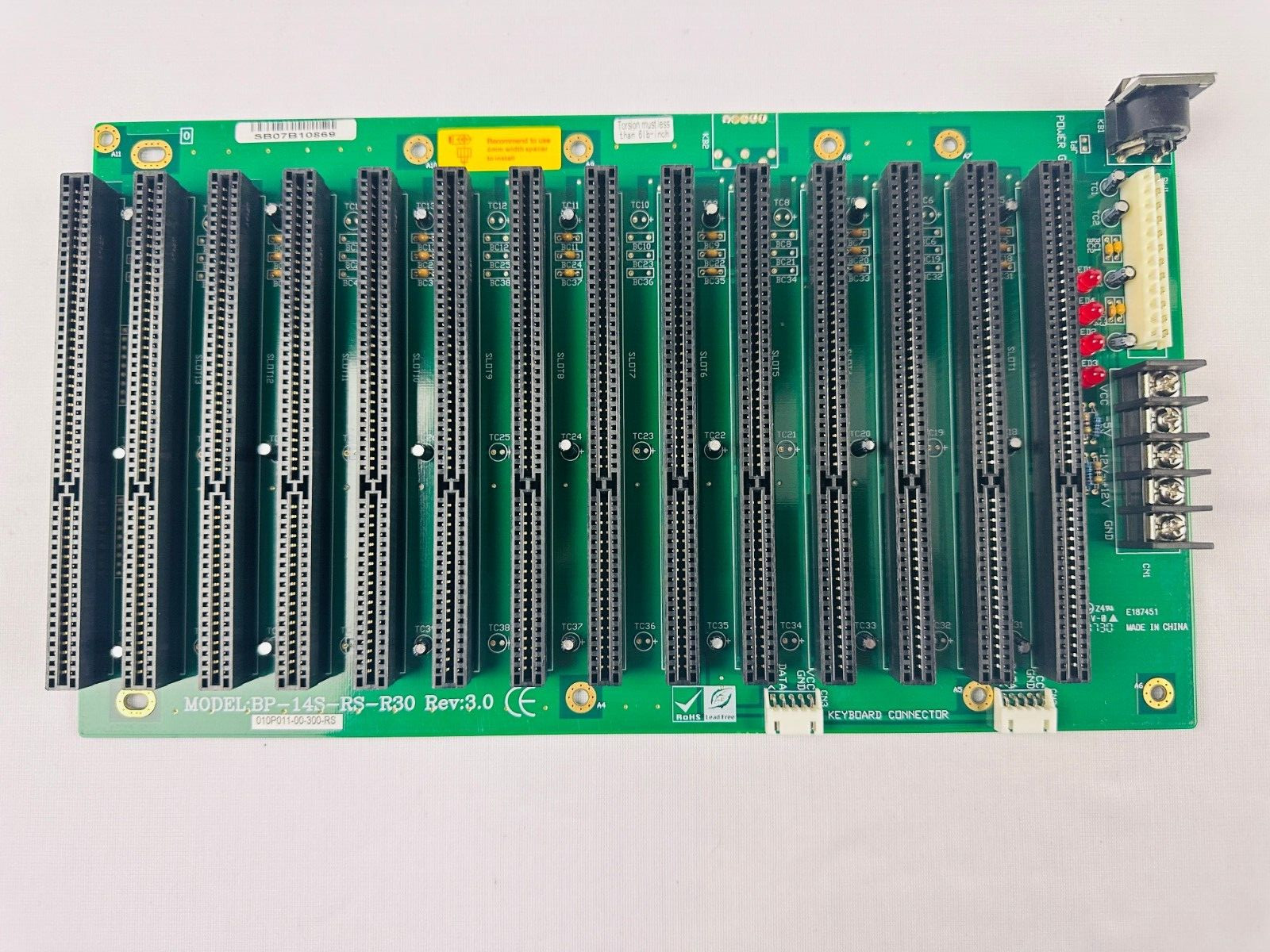 IEI BP-14S-RS-R30 Backplane