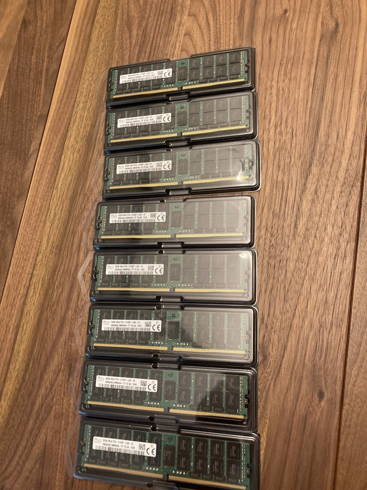 256GB (8x 32GB) PC4-2133P-R DDR4 ECC REG Registered RAM RDIMM Memory Lot