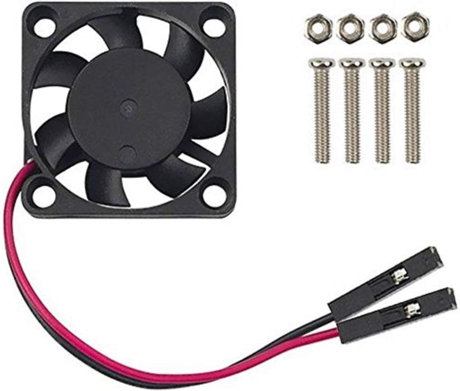 Compact 30x30x7mm Cooling Fan for Raspberry Pi 4 & 3 B+ – Quiet, Robust Design