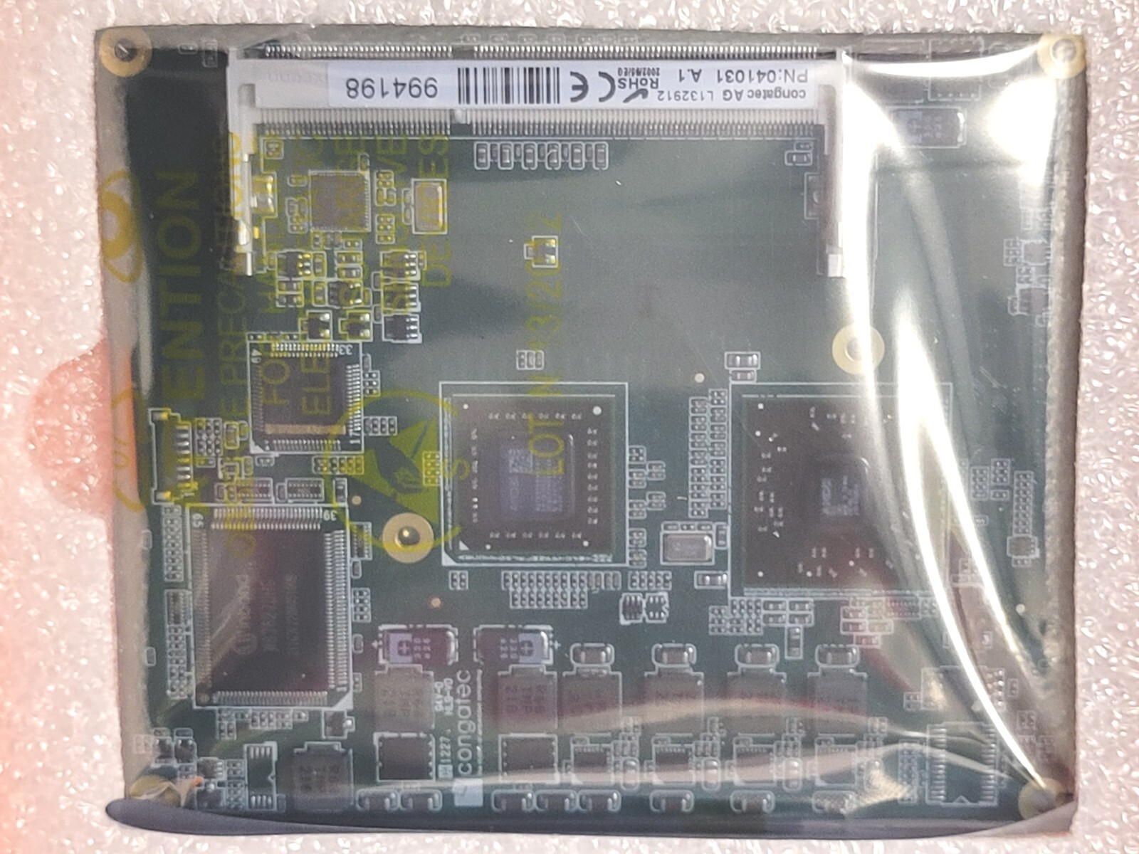 Congatec 041031 A.1 ETX CPU Module