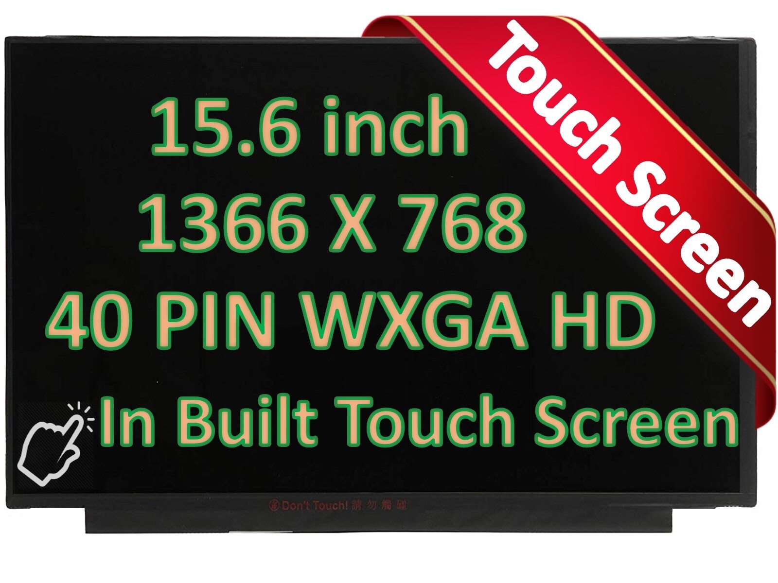 M29207-001 HD LED LCD Touch Screen NT156WHM-T04 V8.0 for HP 15-DW3XXX 15-DW4XXX