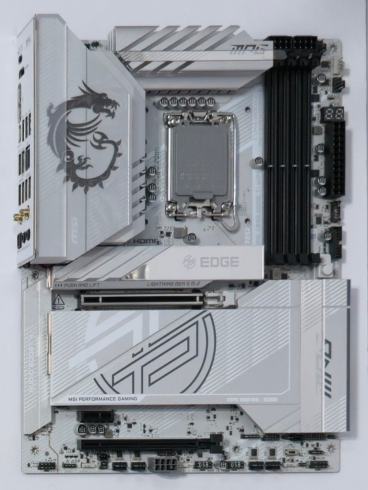 MSI MPG Z890 EDGE TI WIFI7 GAMING MOTHERBOARD LGA1851 Intel Core Ultra 2 Series