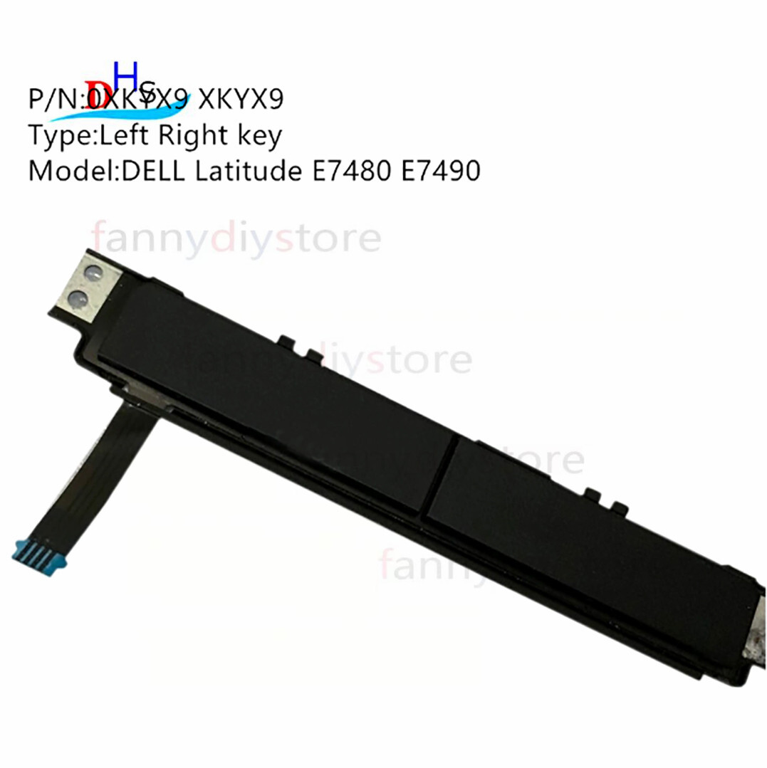2pcs 0XKYX9 New For DELL Latitude E7480 E7490 Touchpad Mouse Button L R key USK