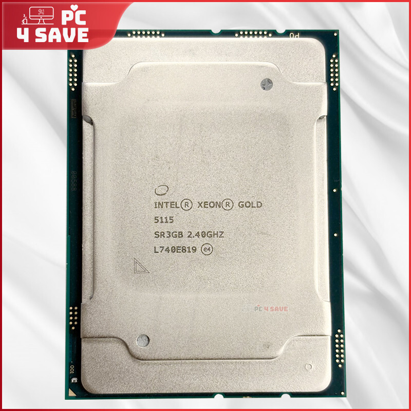SR3GB Intel Xeon Gold 5115 CPU 10-Core 2.40GHz 13.75MB LGA-3647 Server Processor