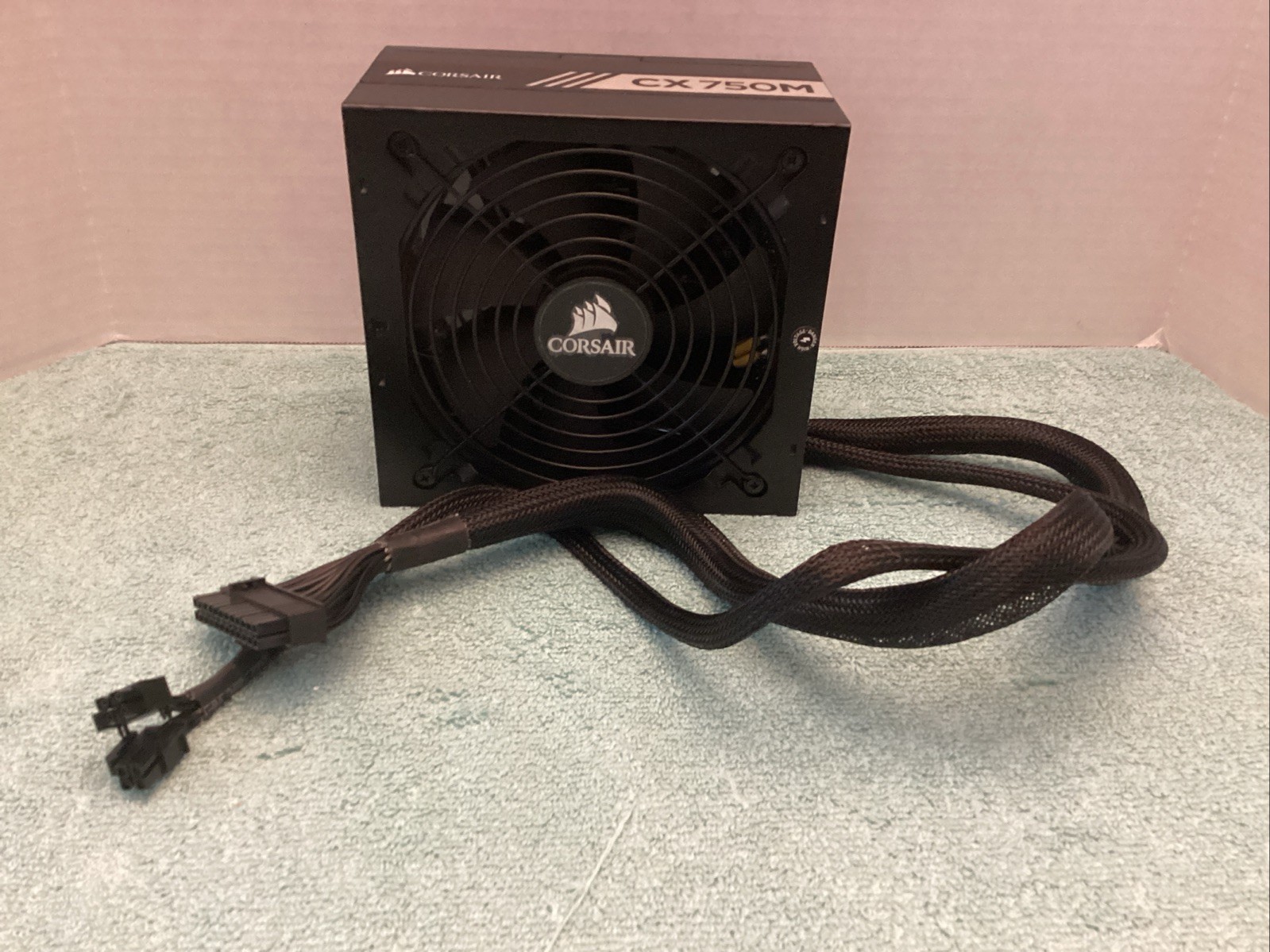 Corsair CX750M 75-002019 750W Desktop Power Supply Tested Working Free Shipping