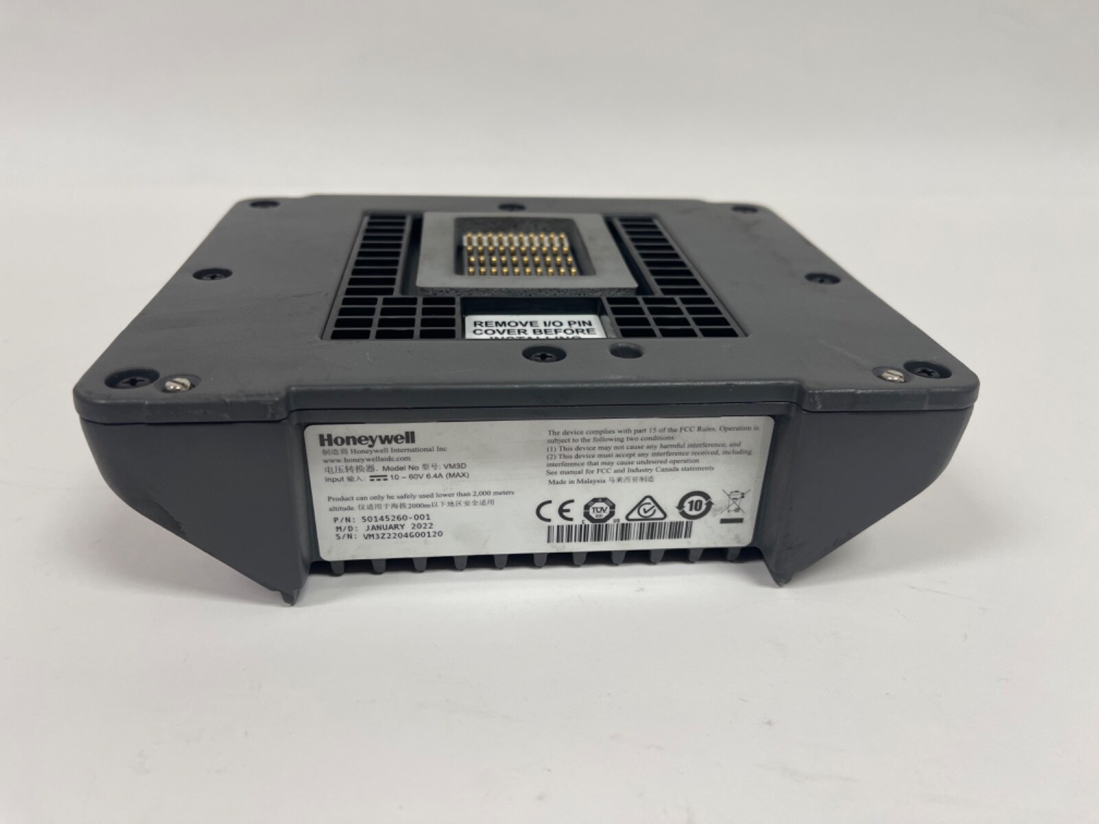 Honeywell Thor VM3D Power Supply Dock UNIT ONLY USED