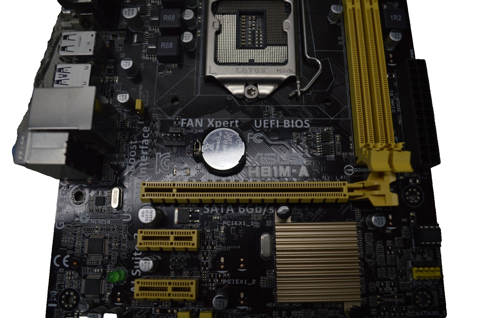 Asus H81M-A Intel H81 Socket LGA1150 DDR3 Micro ATX Motherboard w/IO Shield