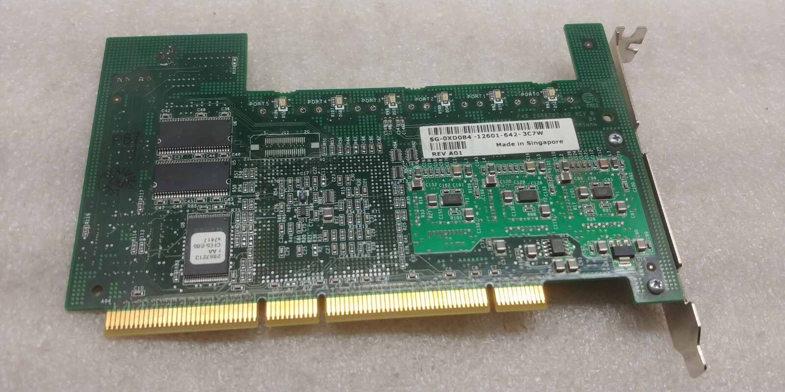 Adaptec SATA RAID Controller Card 64MB 6Port 2610SA AAR-2610SA/64MB/DELL4 FR SHP