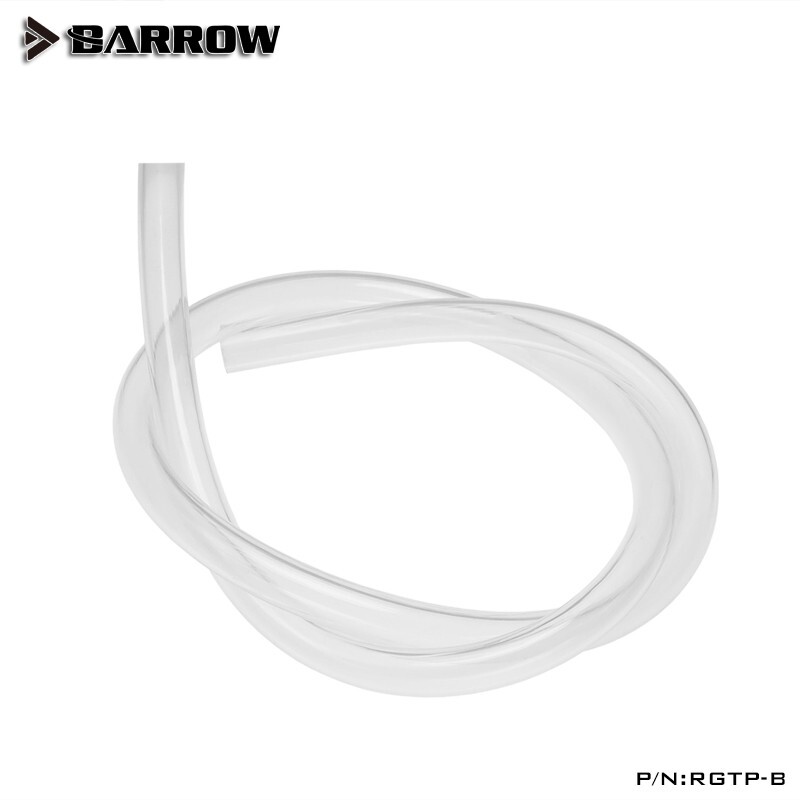 Barrow 3/8″ ID, 1/2″ OD 10/13mm Compression Fitting Valve Tube 22Pcs Set Black
