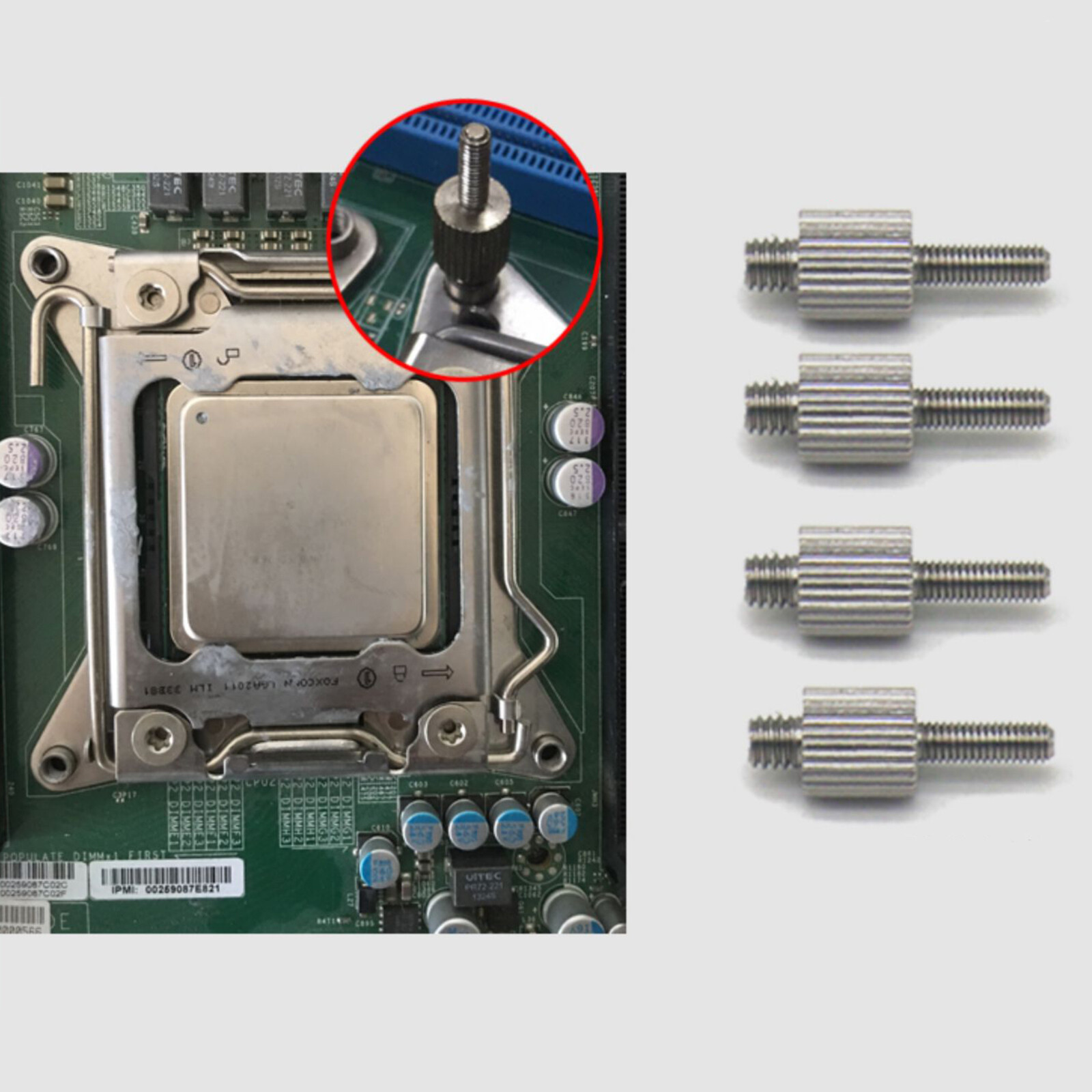 For Deepcool400 Adjustable AMD AM4 Bracket CPU Heatsink Radiator Base Screw Kit