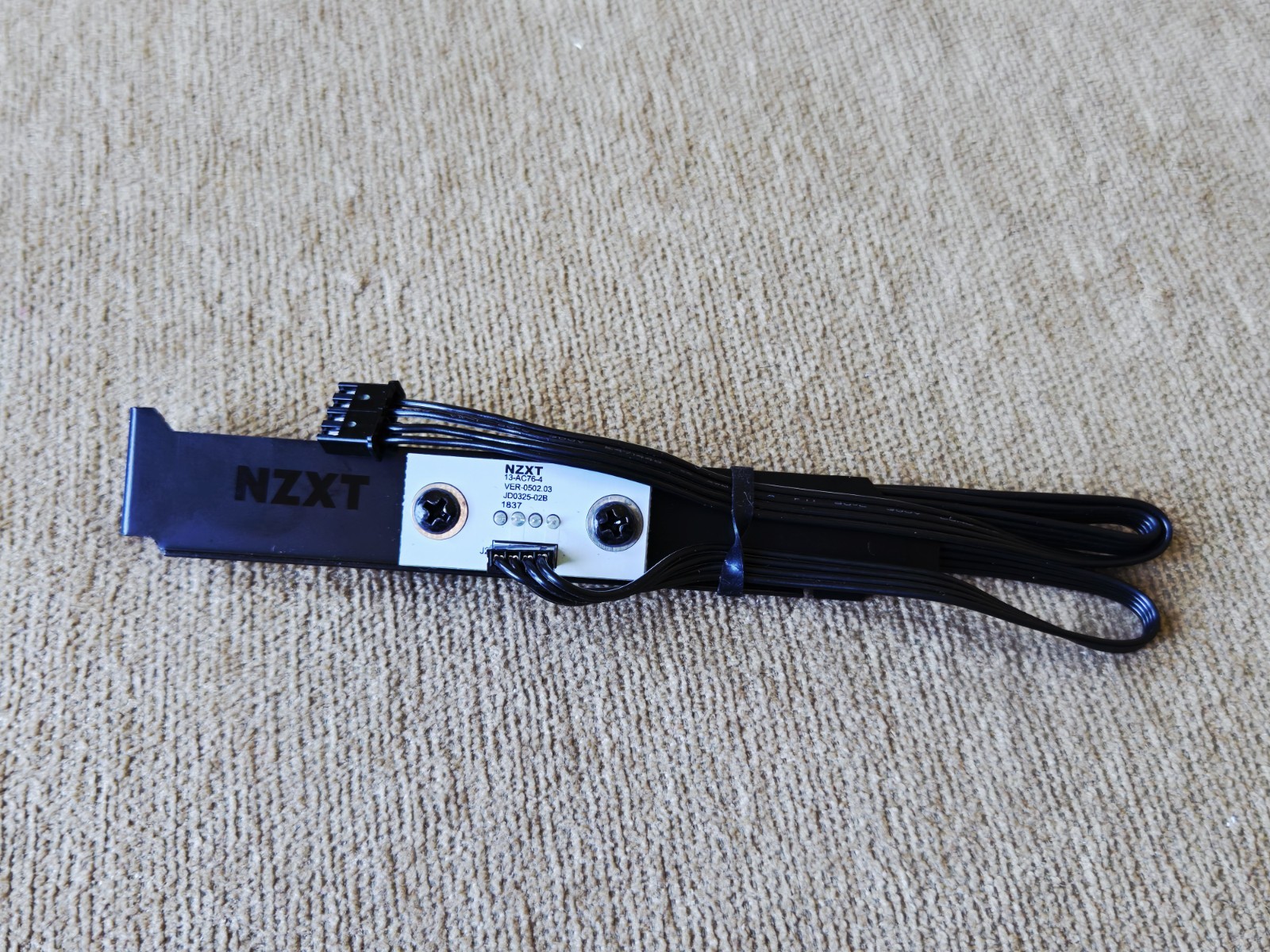 NZXT C850 Purple Bag w/OEM Replacement Cables – No Power Supply (See Photos)