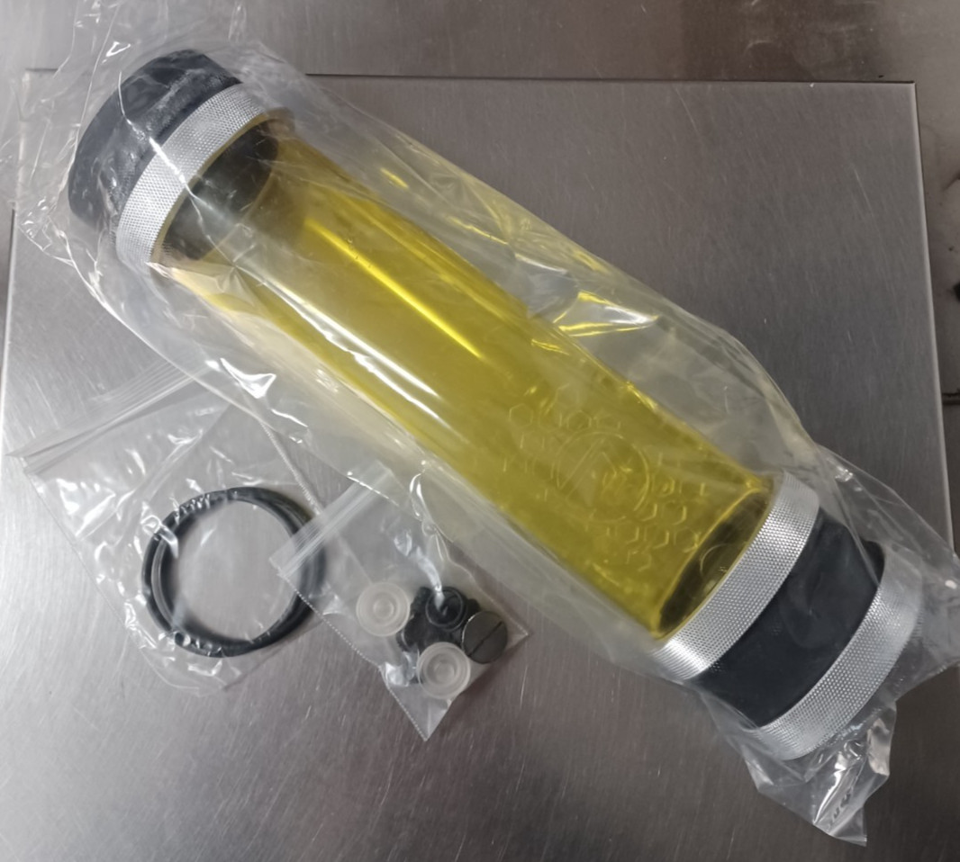 PrimoChill CTR Compression Tube Reservoir System Phase 2 D5 240mm Yellow