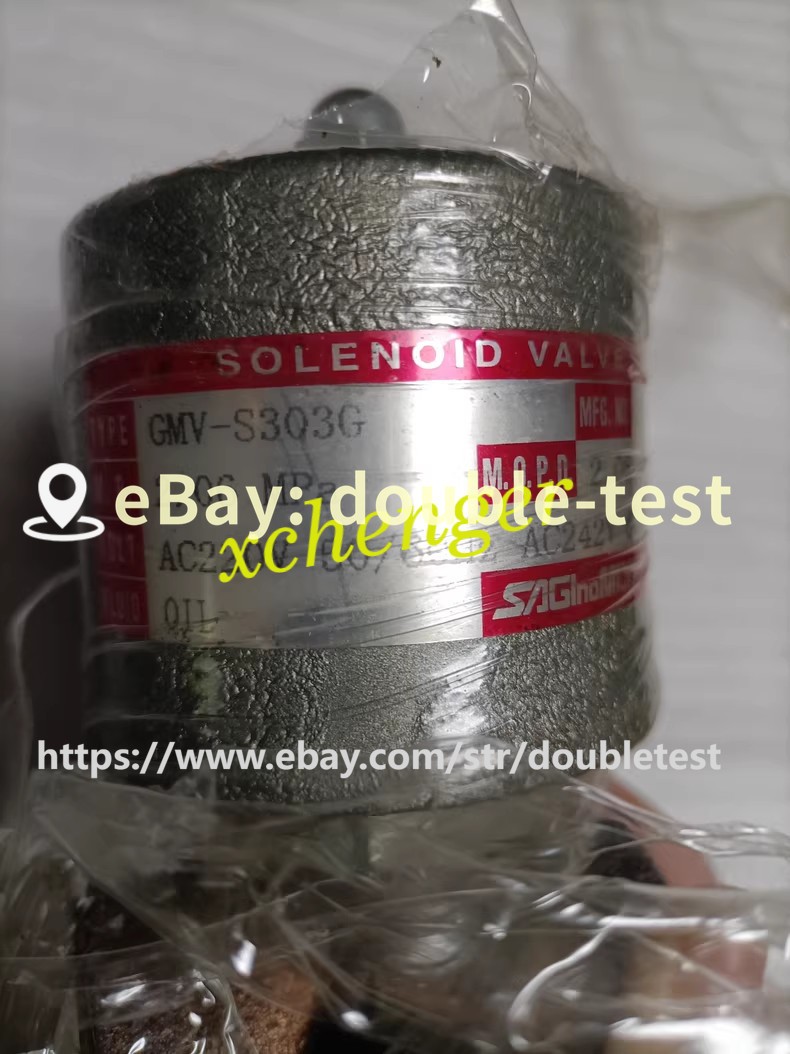 1PCS Saginomiya GMV-S303G 2.06MPa AC220V solenoid valve new via FedEx or DHL#dou