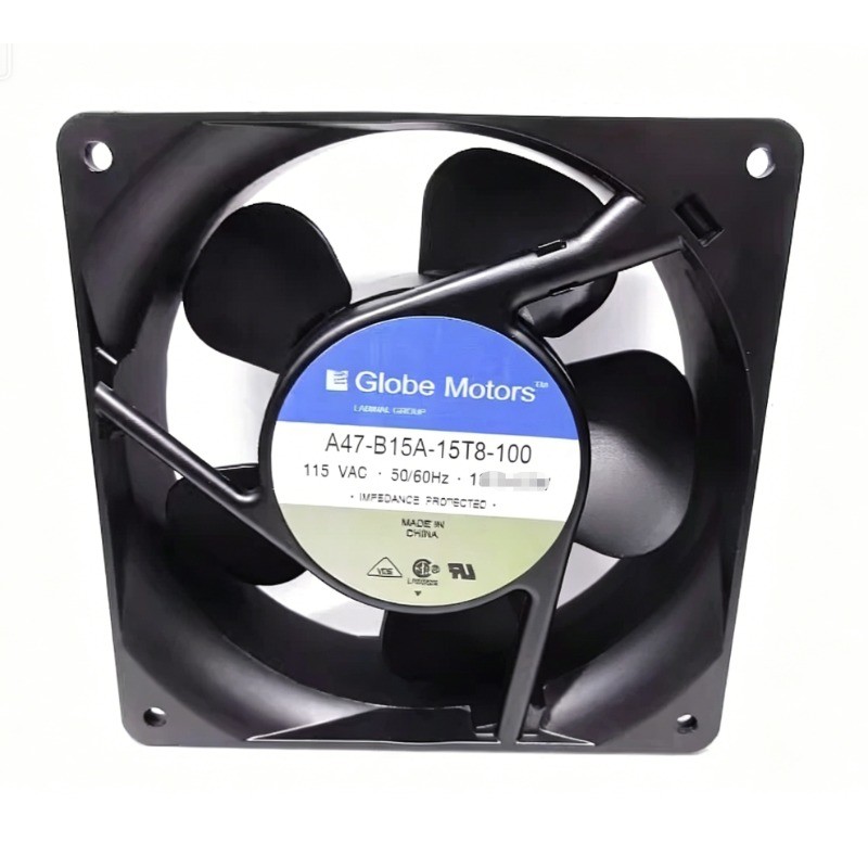 1PC Globe motors 12038 115V 15.5/14.5W A47-B15A-15T3-100 12CM cooling fan