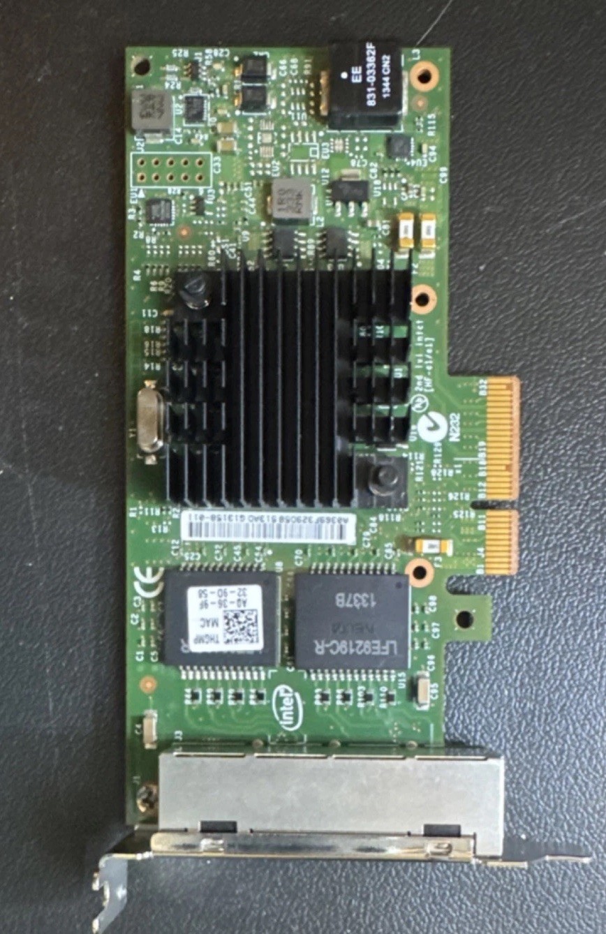 Intel THGMP PCI Express Network Adapter 1 Port Ethernet RJ-45 Card