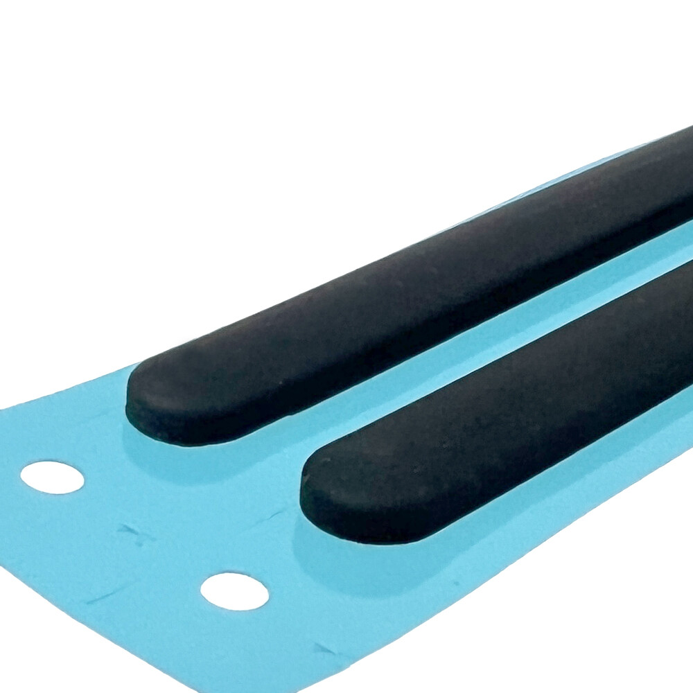 Laptop Black 2PCS A Set for Dell Precision 7530 7540 Bottom Rubber Feet Strips