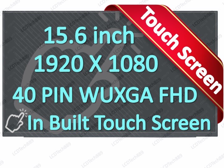 New NV156FHM-T0C LCD LED Screen Display 15.6″ FHD IPS w/Touch Display 0XV6R6