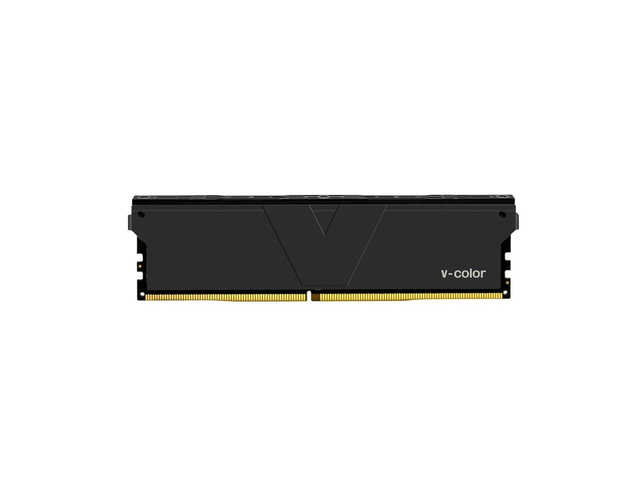 V Color Technology TD416G32D822DSPKKS 16GB DDR4 3200 RAM Black