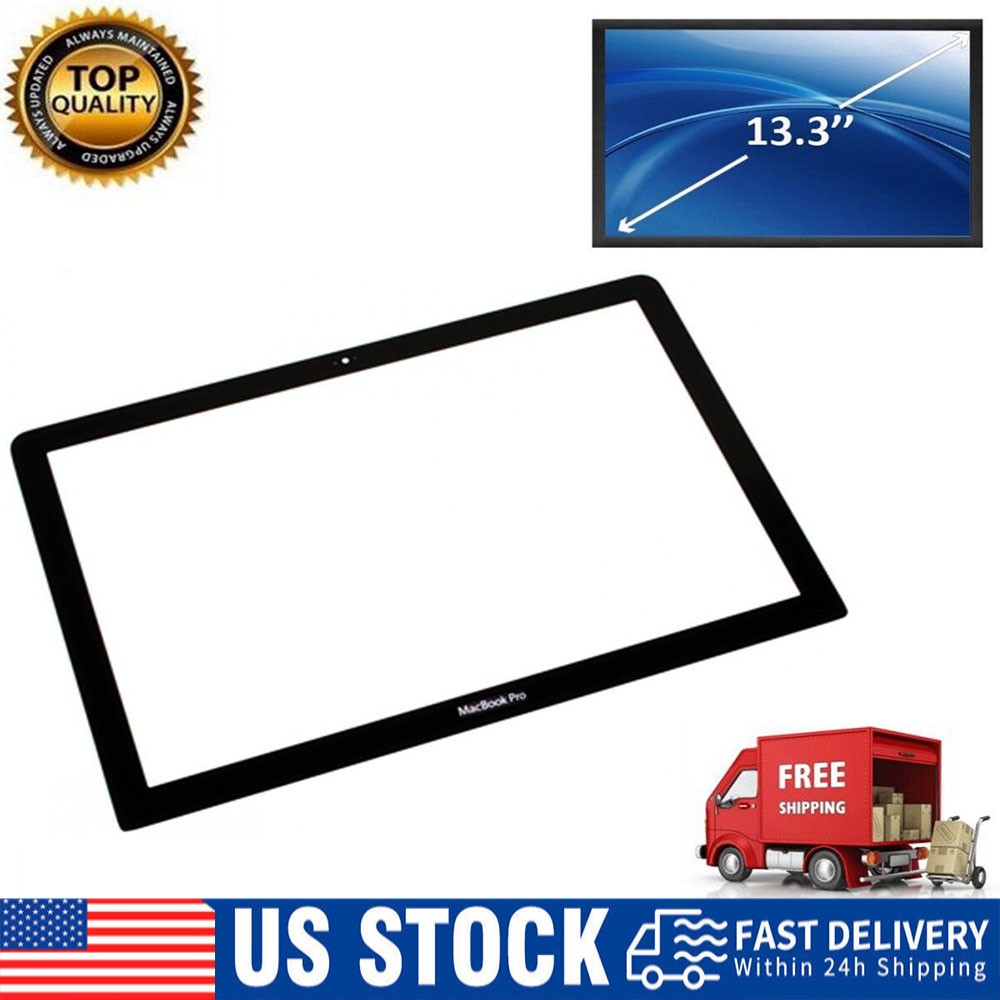 For MacBook Pro 13.3″ 13″ A1278 Front LCD Glass Screen Replacement Par A1278