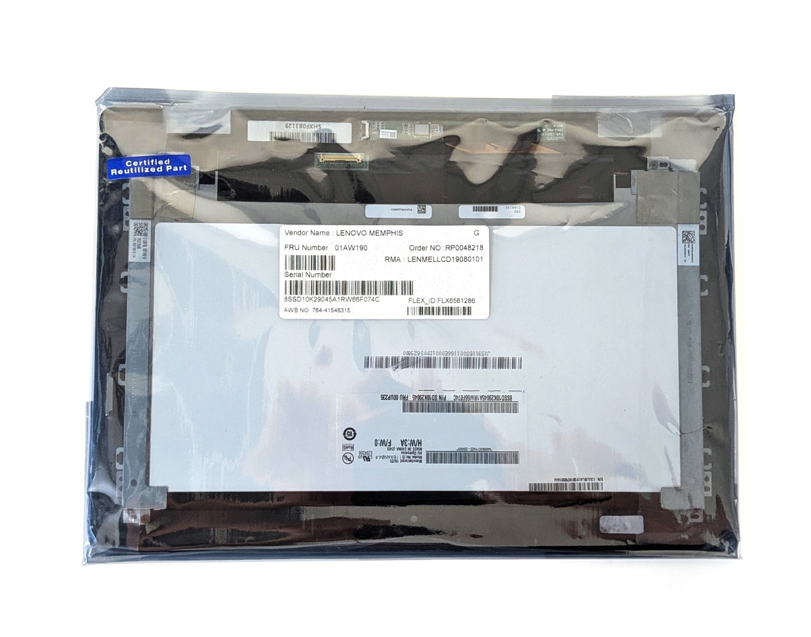 Lenovo Yoga 11e 5th Gen LCD Touch Screen Digitizer & Bezel – 20LN 20LM 01LW706