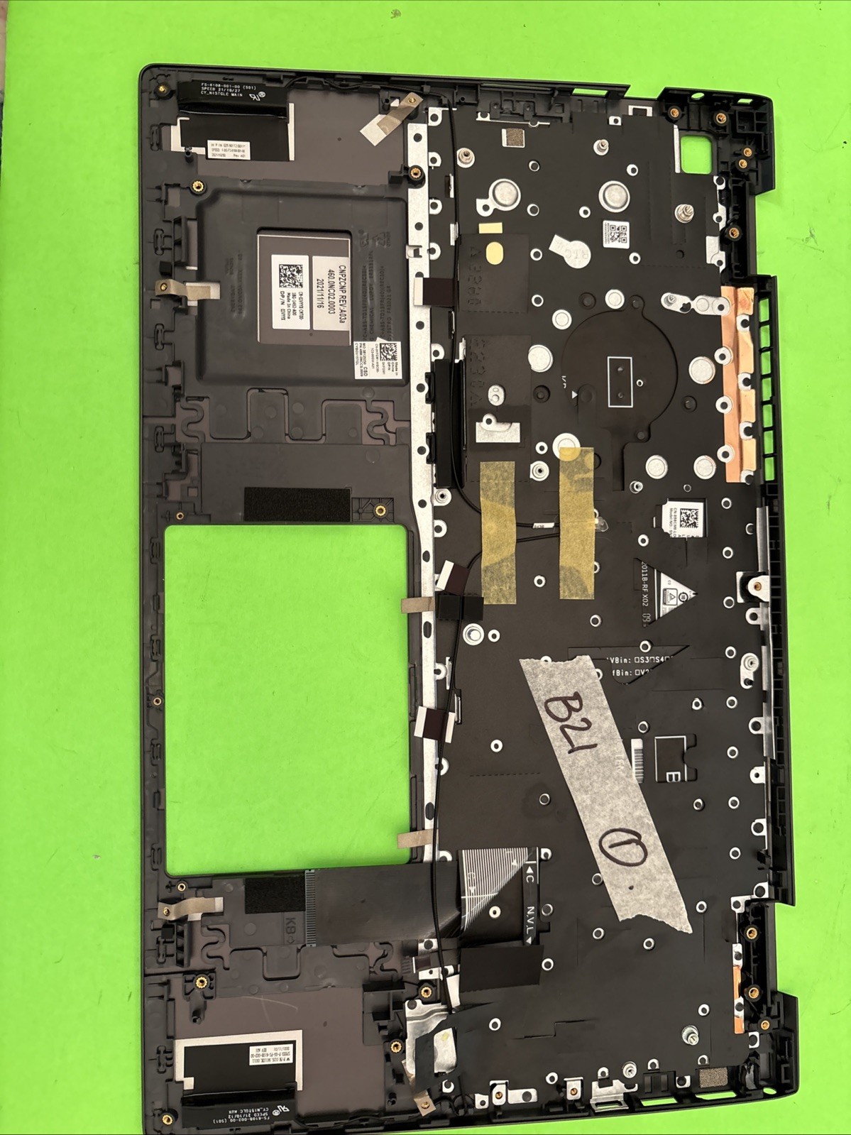 Dell Vostro 15 5510 5515 Palmrest w/Backlit KBD 0JVYYX US B21