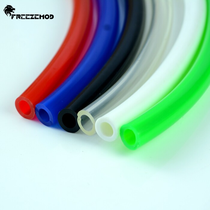 PU Soft Tubing 10mm/13mm 3/8″ ID 1/2″ OD 1000mm for Water Cooling White