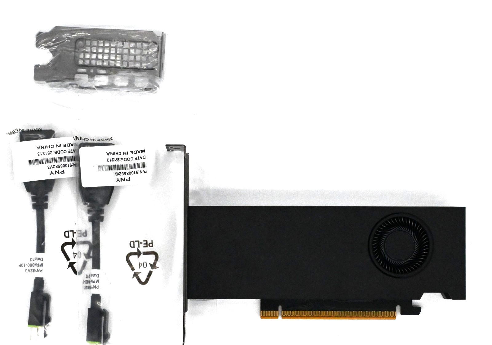 PNY NVIDIA RTX PRO 2000 Blackwell Single Fan 16GB GDDR7 PCIe 5.0 Graphics Card
