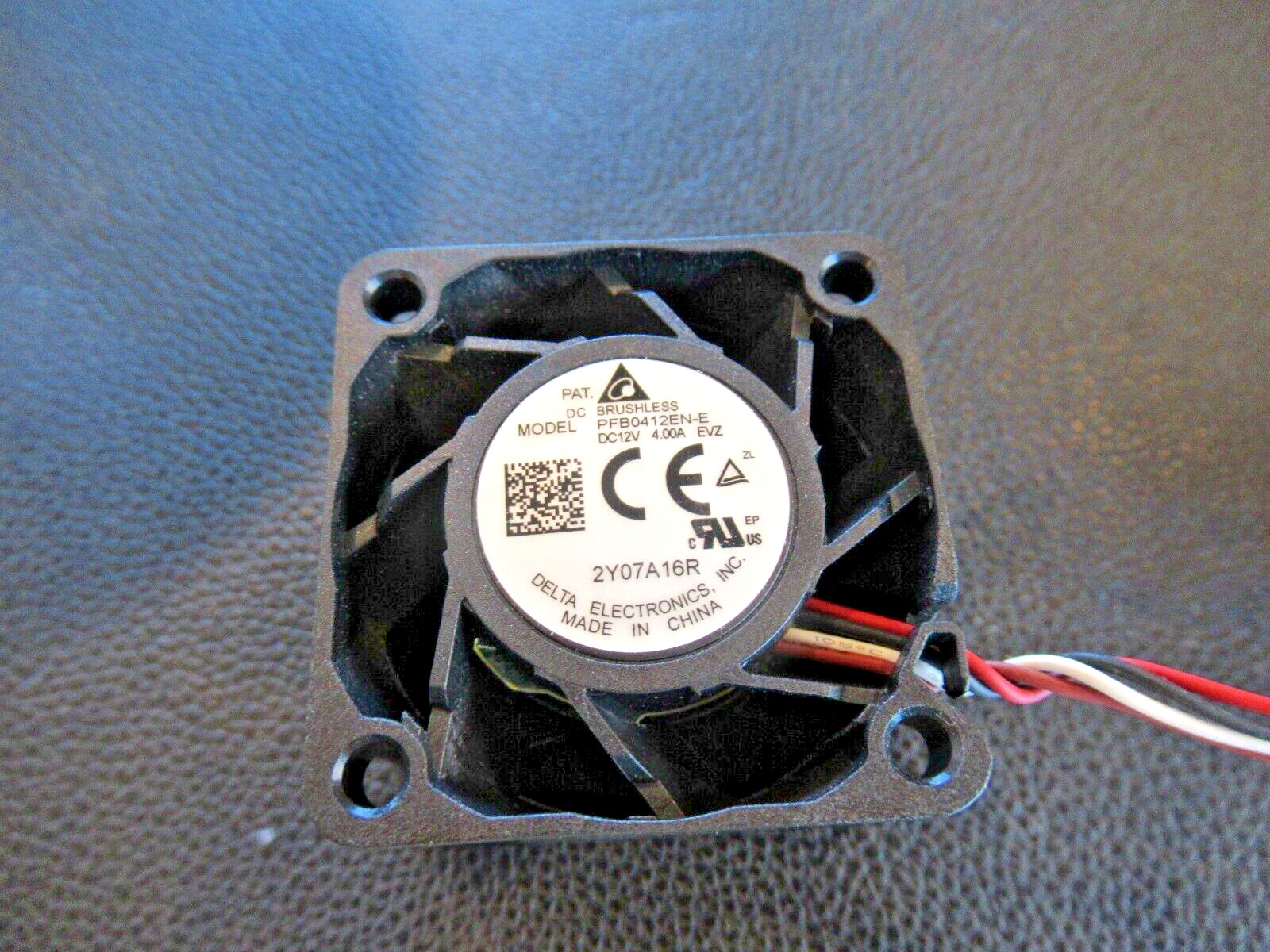 2 Pack Delta Electronics PFB0412EN-E Brushless Server Fan DC12V, 4A US SELLER