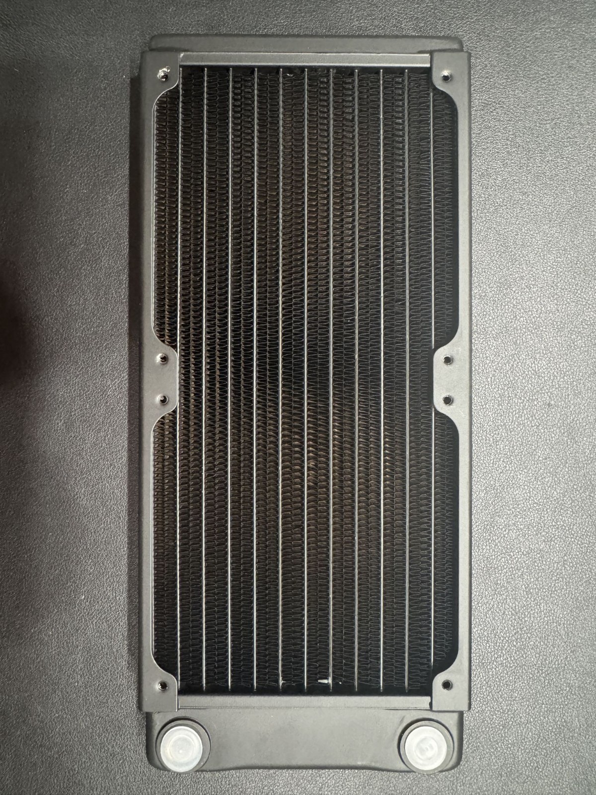 XSPC TX240 Ultra Thin Radiator 240mm Dual Fan Black PC Water Cooling